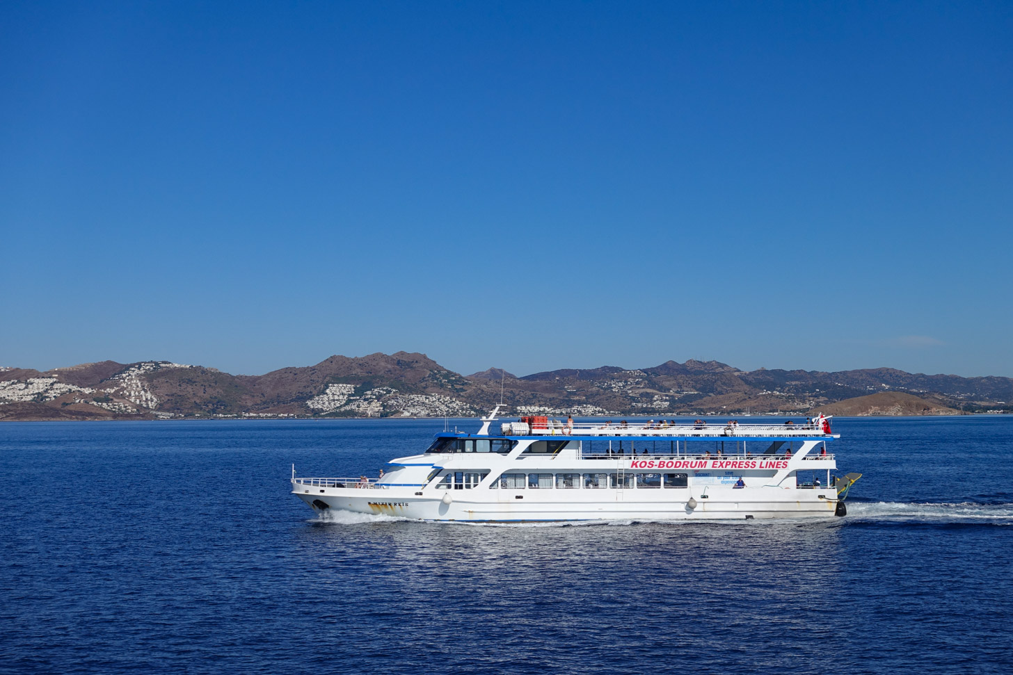 Van Kos naar Bodrum