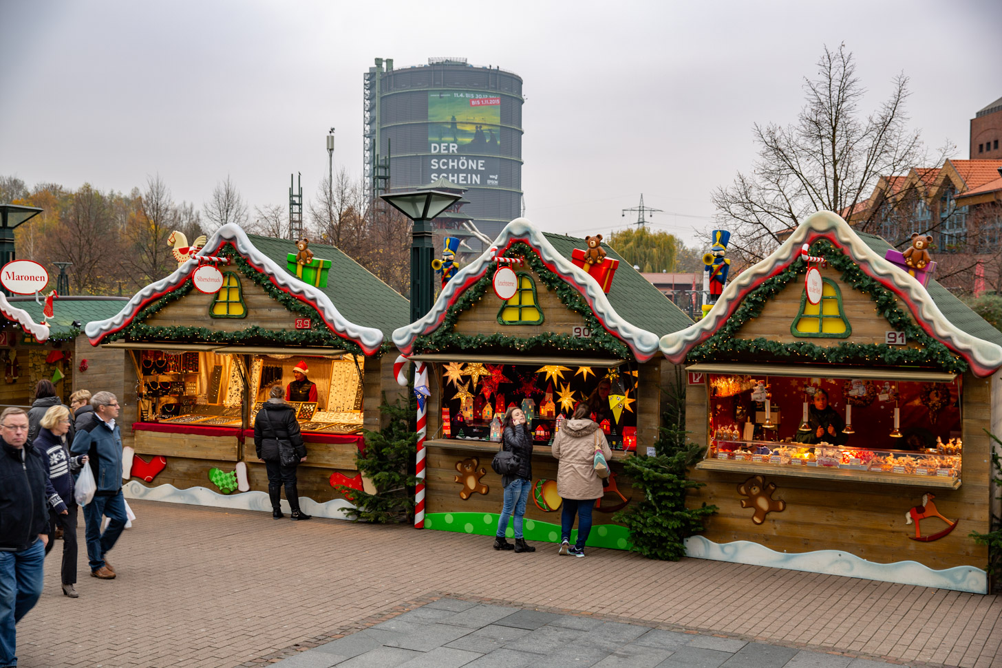 Kerstmarkt bij CentrO Oberhausen