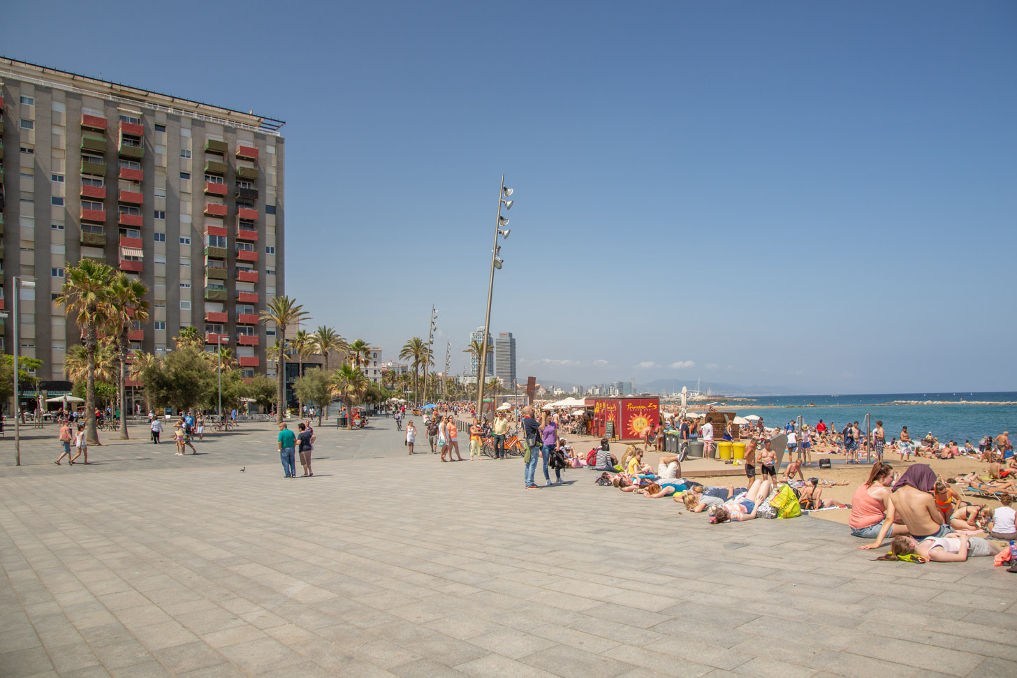 De stranden van Barcelona