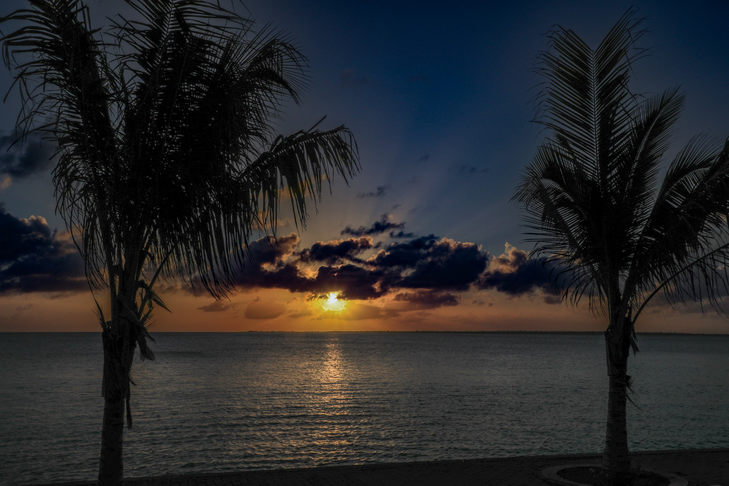 Prachtige zonsondergang Bonaire