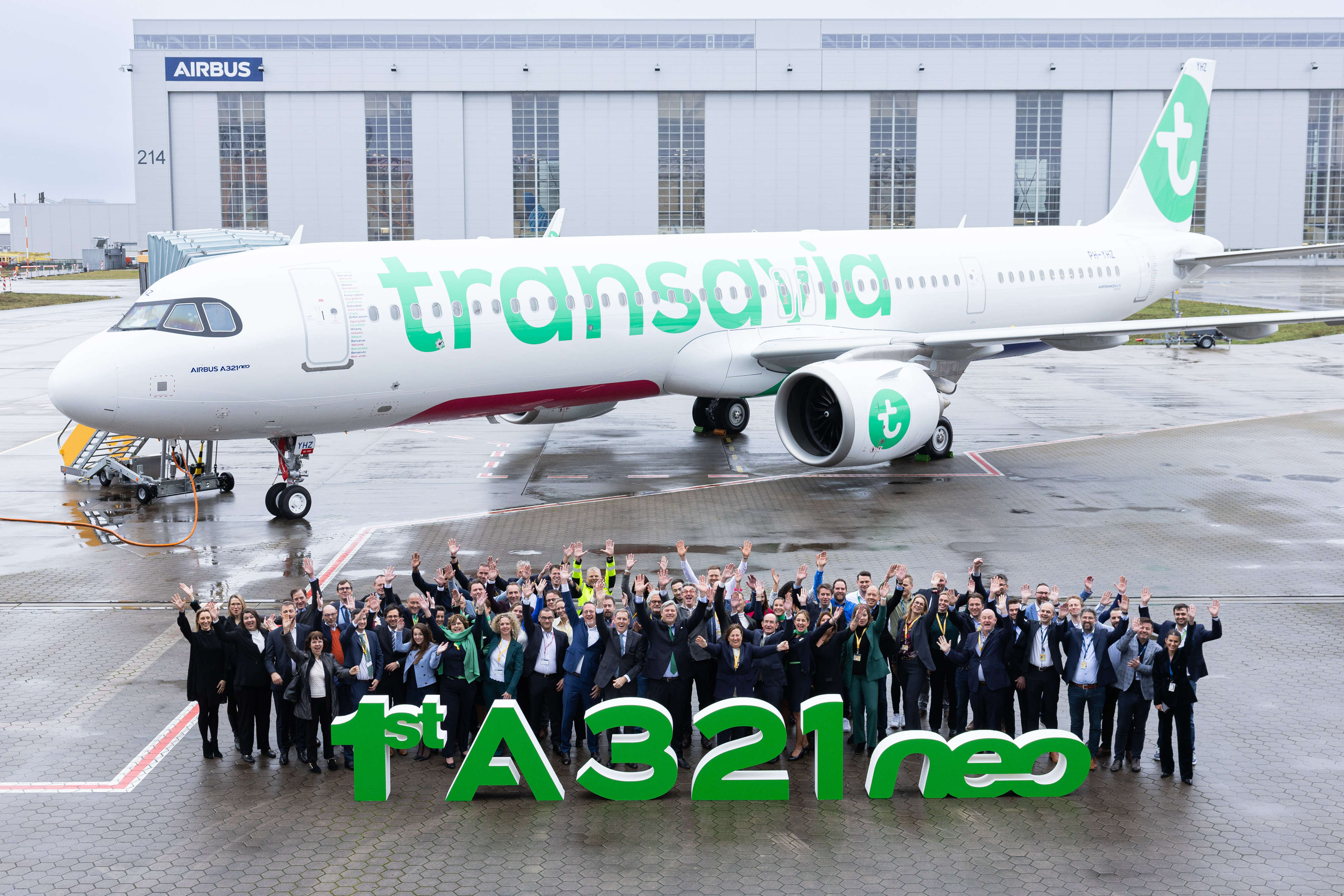 Transavia investeert in geluids- en CO2-reductie met Airbus A321