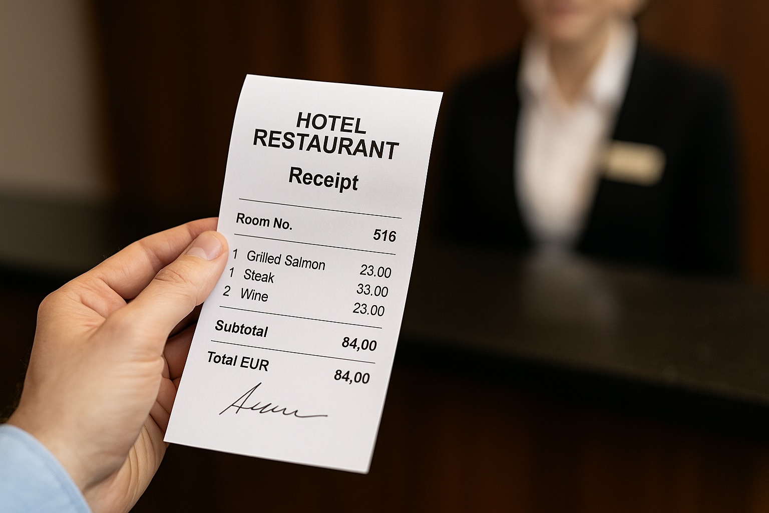 onterechte rekening hotel