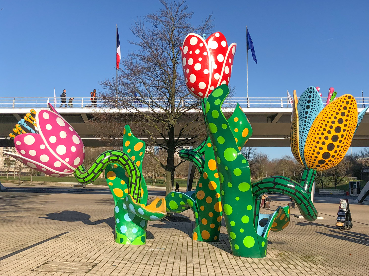 Lille populaire (tussen)stop bij Nederlanders