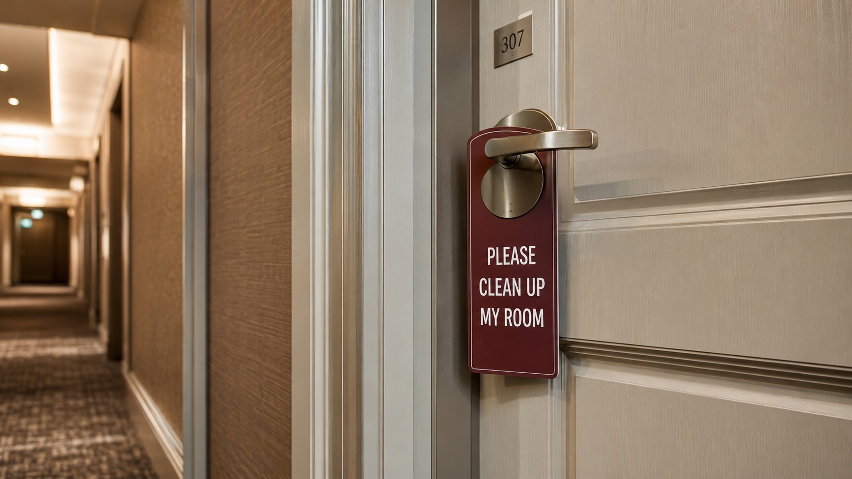 hotelkamer schoonmaken is niet meer vanzelfsprekend