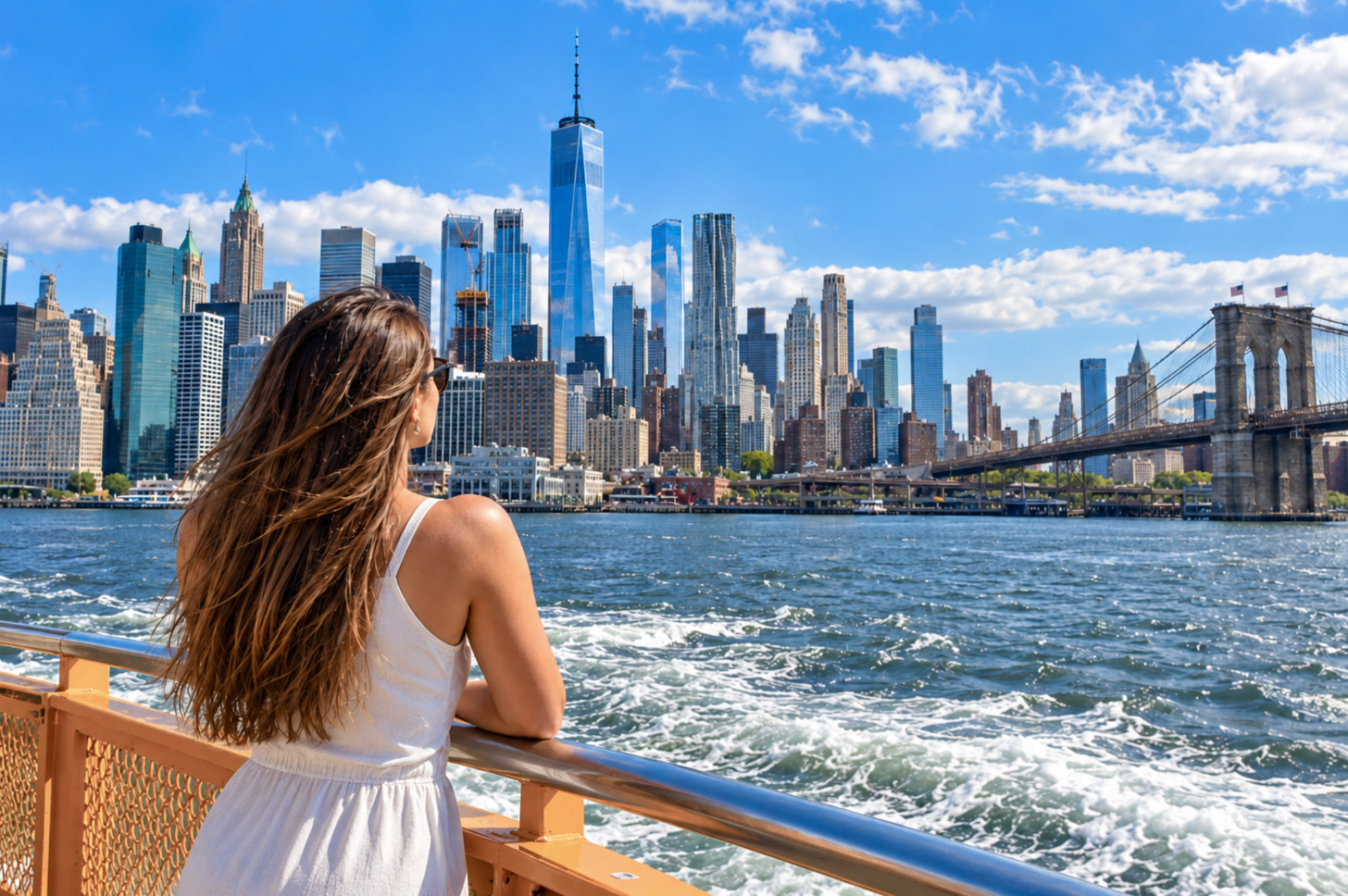DO: bekijk Manhattan vanaf het water