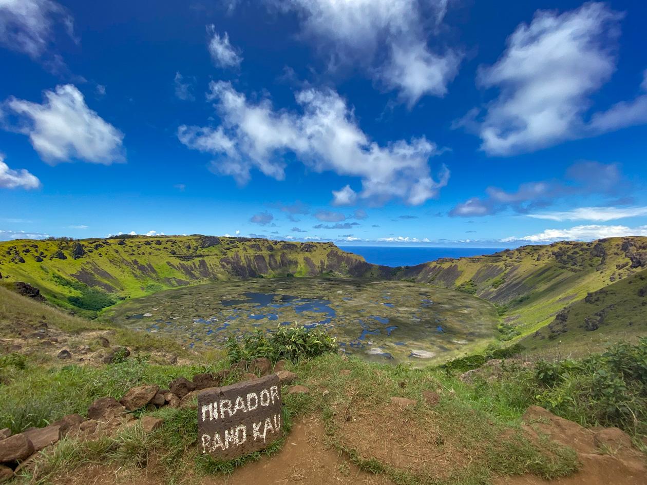 vulkaankrater Rano Kau