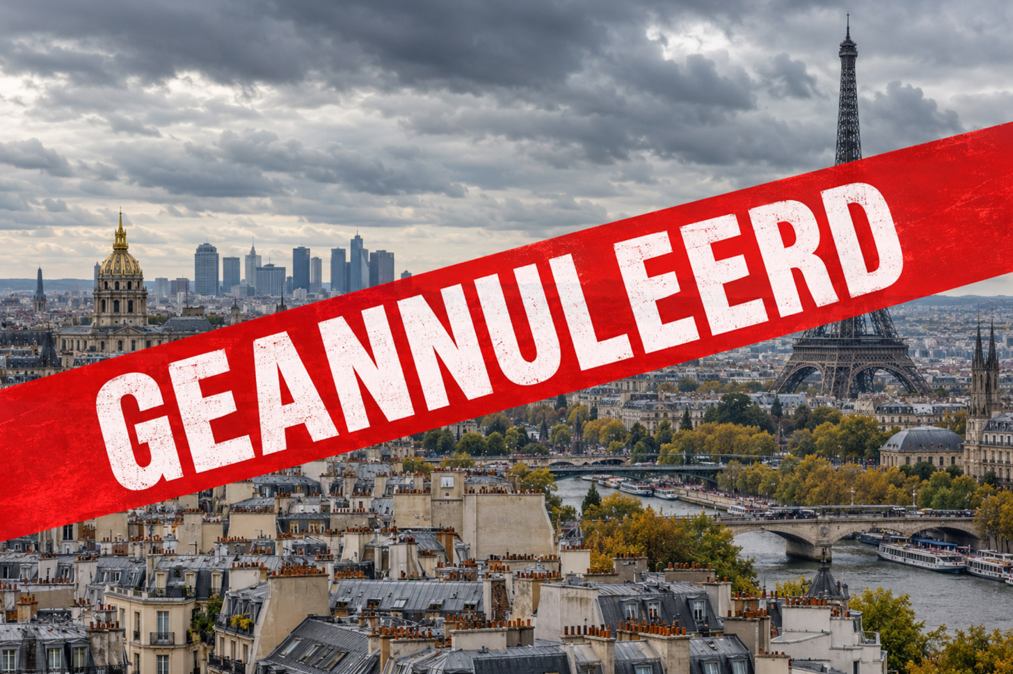 Parijs annuleren: zo zit het met je vakantie, hotel en tickets